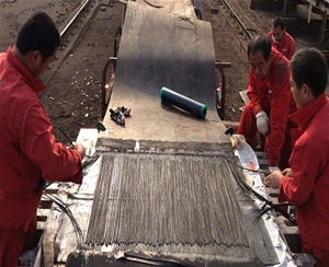 鋼絲繩輸送帶熱硫化接頭