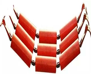 吊掛式槽形托輥組